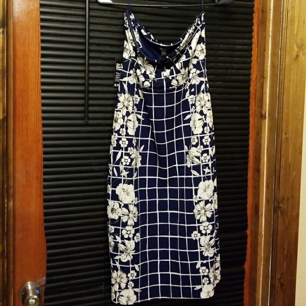 Beautiful strapless dress. Never Worn.